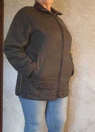 Женская куртка демисезон большой размер