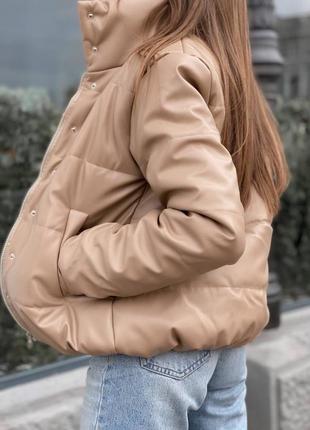 Курточка экокожа