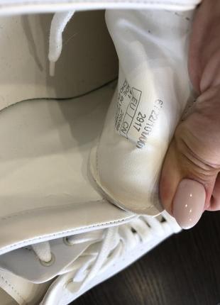 Zara білі кросівки кеди сліпони5 фото