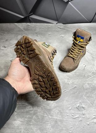 Кросівки тактичні військові зручні кросівки для військовослужбовців зсу зсу мех латте 39 (25см) gl-556 фото