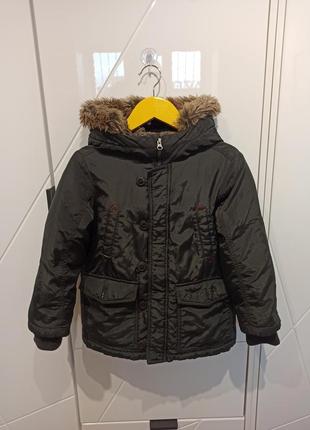 Зимова куртка, пуховик, демисезонна куртка benetton