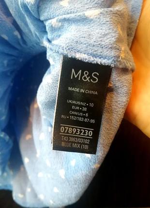 Красивая, новая блуза блузка. 100%вискозы. marks&spencer5 фото