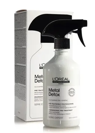 L'oreal professionnel metal detox spray traitement.