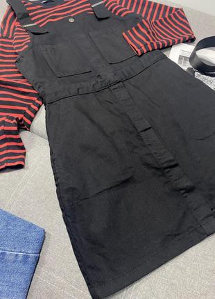 Крутой джинсовый сарафан pull &amp; bear 5