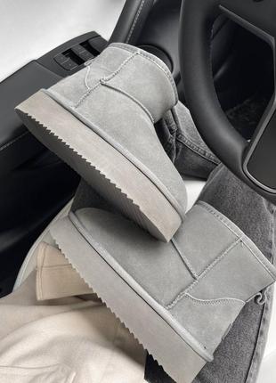 Шикарные женские ботинки ugg уги наложеный топ новинка