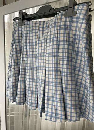 Спідниця в клітинку