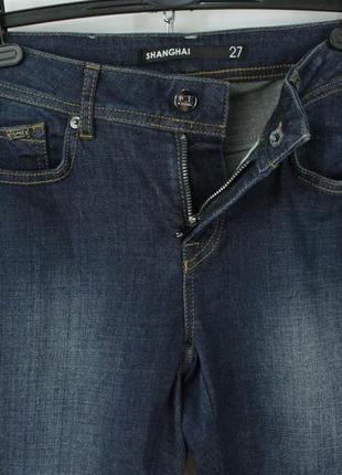 Качественные брендовые джинсы iceberg shangai 27 slim fit blue women's jeans4 фото