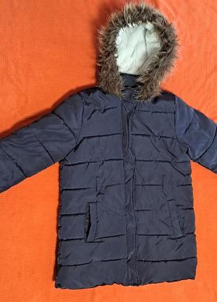 Зимняя куртка 9-10 лет ростом 140см