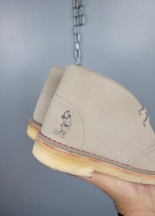 Кожаные замшевые сапожки туфли clarks disnep9 фото