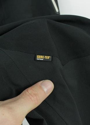 Технологические зимние брюки haglöfs couloir q gore-tex recco softshell black pants6 фото