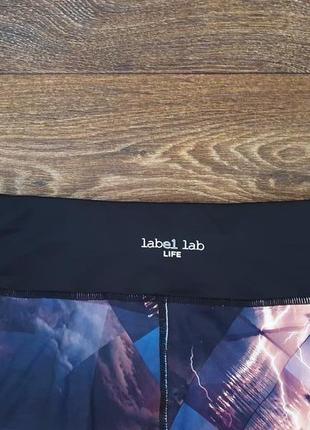 Класні спортивні утягуючі легінси лосини висока посадка labe1 lab3 фото