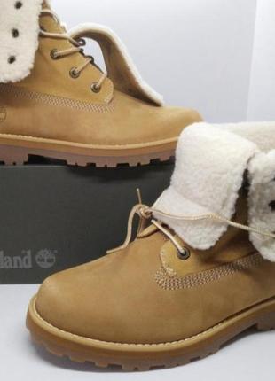 Кожаные водонепроницаемые ботинки timberland оригинал1 фото