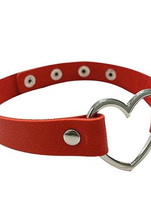 Чокер з сердечком 6