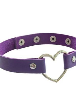 Чокер з сердечком 5