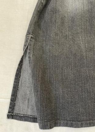 Джинсова стрейчева сукня  cappio, m7 фото