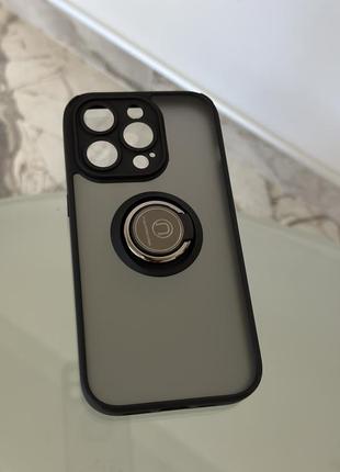 Прозрачный матовый чехол на 14 о, черный чехол на iphone 14 pro с закрытой камерой