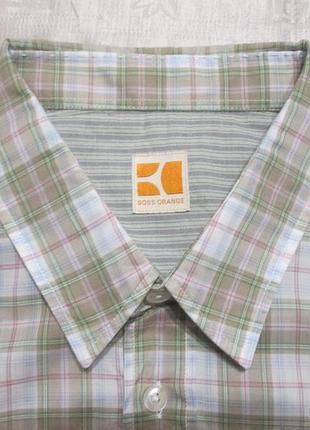 Hugo boss orange мужская рубашка оригинал