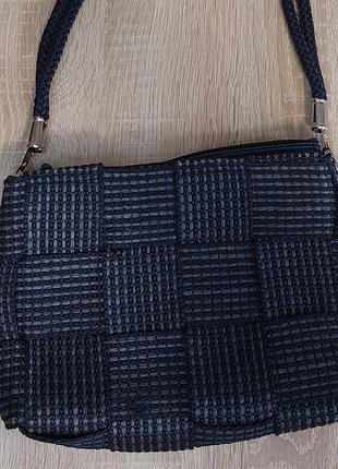 Сумка синего цвета