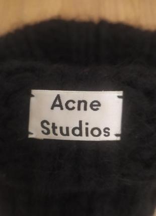 Шапка acne studios, альпака, вовна мериноса3 фото
