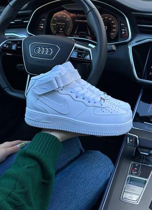 Зимние женские кроссовки nike air force 1 ❄️