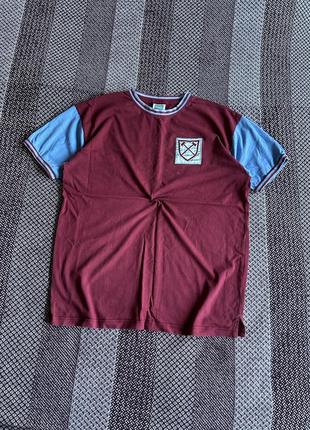 Score draw official retro west Jam united jersey футболка футболка футбольная оригинал бы в