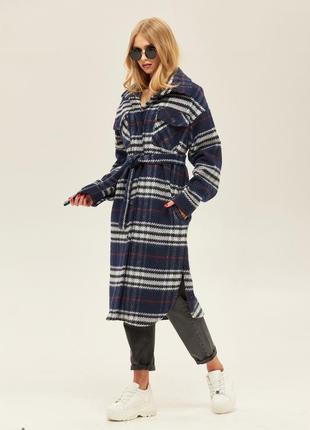 Пальто женское оверсайз размеры 42-521 фото
