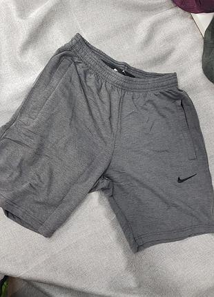 Шорти nike трикотаж туреччина туреччина графіт тонкі для спорту будинку на вулиці шорти найк