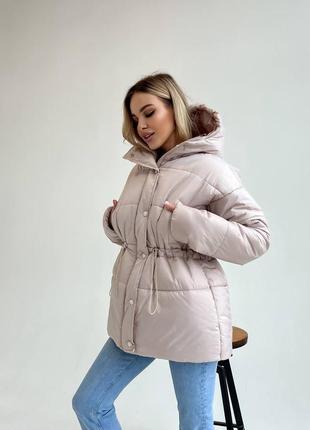 Стильна тепла зимова куртка ❄️3 фото