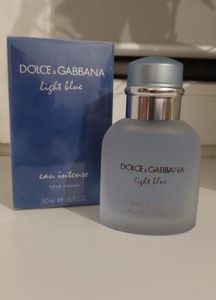 Парфумована вода  dolce&amp;gabbana light blue eau intense pour homme