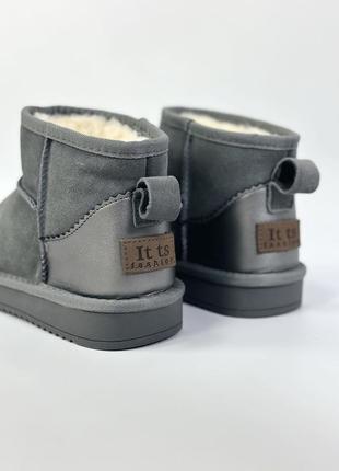 Встигни забрати свій розмір! зимові уггі ugg khaki на середній підошві8 фото