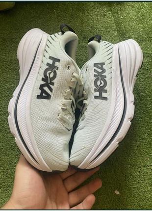 Hoka bondi sport casual кроссовки спортивние високие трекинговие беговие тренировочние sport2 фото