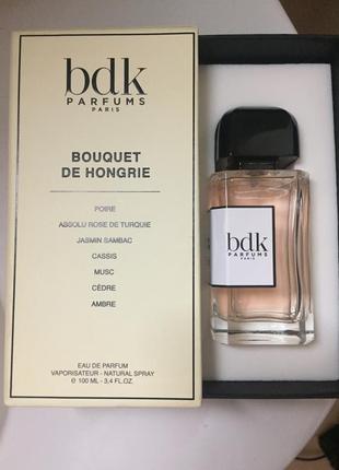 Bdk parfums bouquet de hongrie