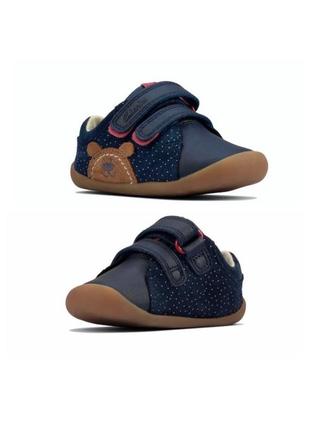 Оригінальні шкіряні мокасини, туфлі clarks