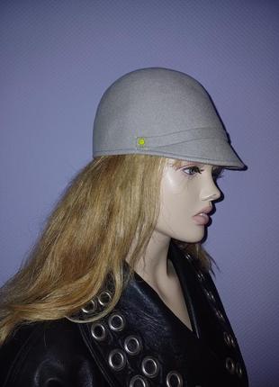 Капелюшок вовна# шапка#жокейка