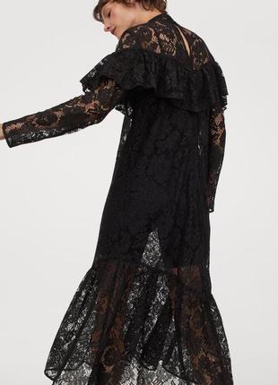 Мереживна сукня впол hm,одівалася 1 раз