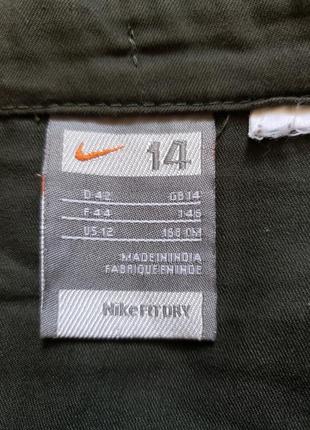 Брюки женские nike fit. милитари 36-38р9 фото