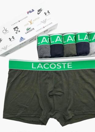 Чоловіча білизна lacoste набір 5 шт10 фото