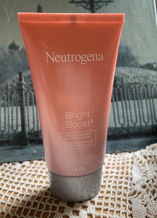 Пилинг для лица neutrogena bright boost