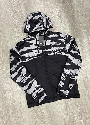 Чоловіча осіння вітровка мужская демисезонная куртка ветровка under armor
