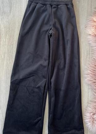 Теплые брюки палаццо