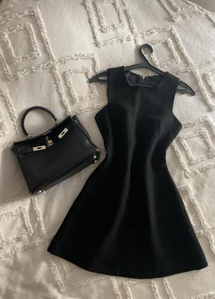 Zara платье сарафан офис строгое классическое