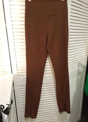 Брюки в клетку.zara