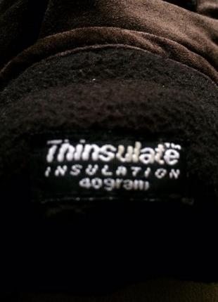 Перчатки зимние thinsulate insulation 40gram4 фото