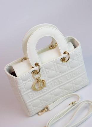 Christian dior lady white