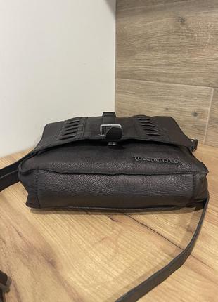 Шкіряна сумка торба мессенджер бренд taschendieb wien bags4 фото