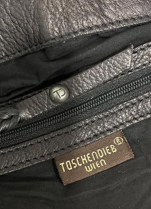 Шкіряна сумка торба мессенджер бренд taschendieb wien bags6 фото