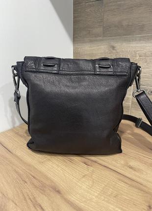 Шкіряна сумка торба мессенджер бренд taschendieb wien bags7 фото