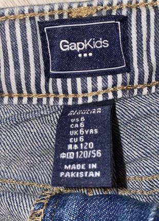 Стильна спідниця джинсова 5-6 років gapkids 4