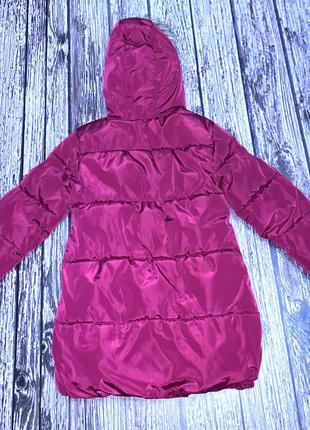 Зимнее пальто h&m для девочки 5-6 лет, 110-116 см6 фото
