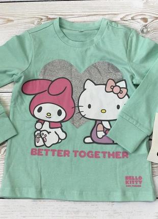 Реглан для девочки кофта hello kitty 92